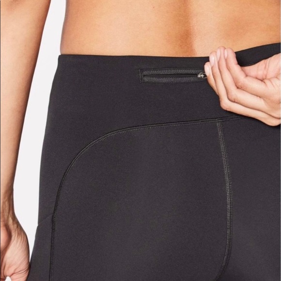 🍋Lululemon Black Speed Up Crop Legging with Side Pockets - Picture 11 of 14